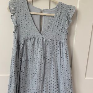 Eyelet Romper